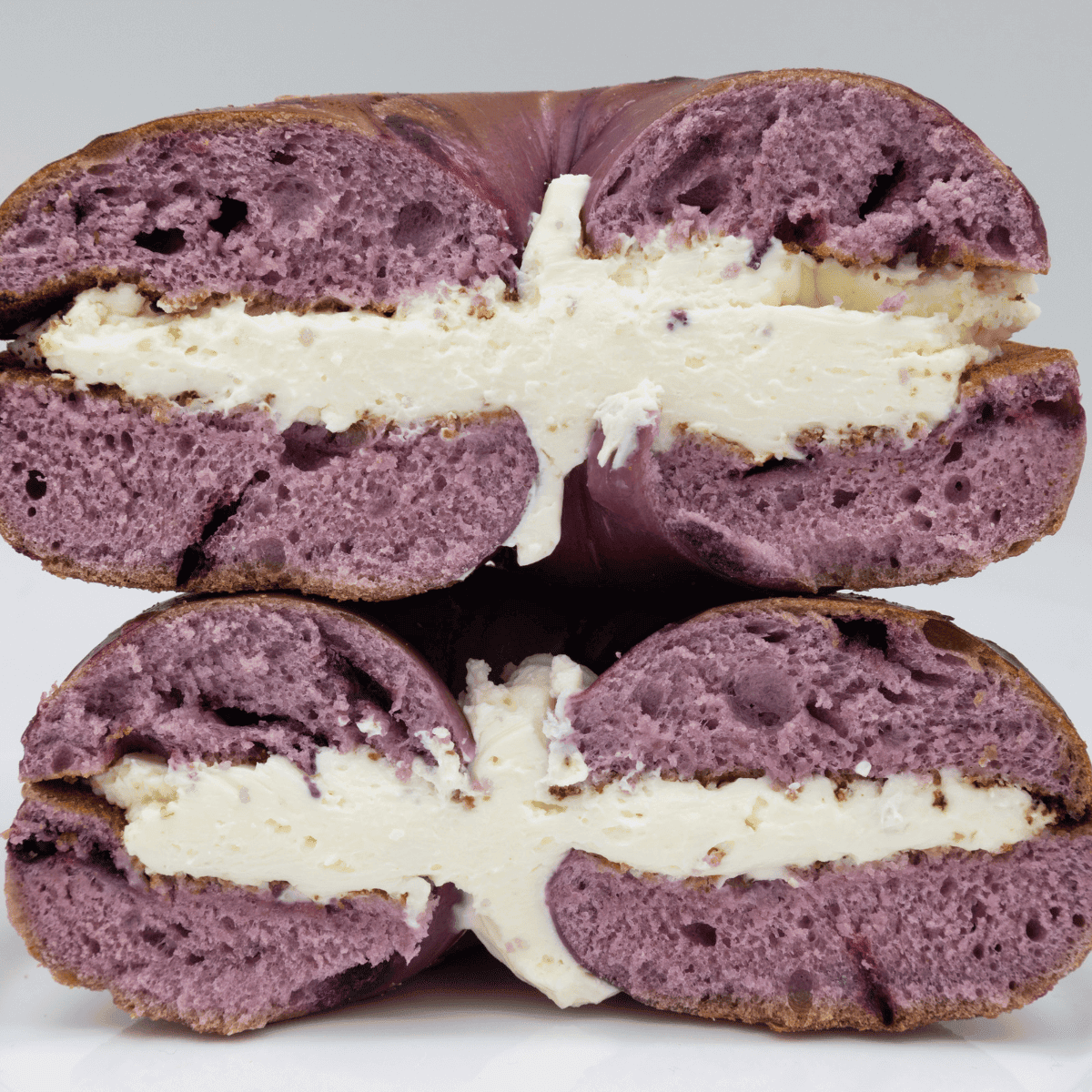 sourdough blueberry cinnamon bagels
