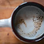 cup of egg yolk coffee