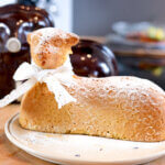 Easter lamb cake