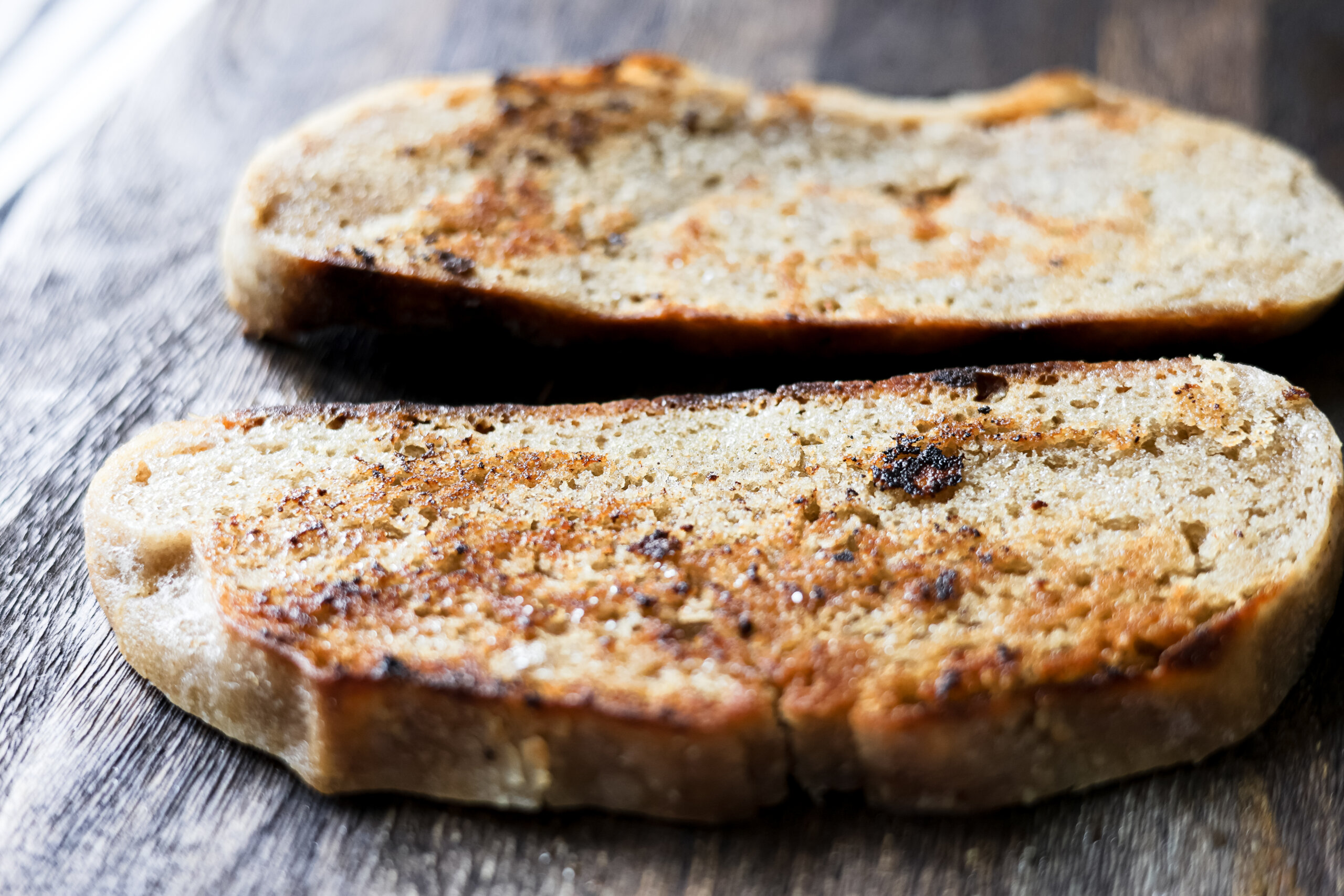 toasted sourdough bread