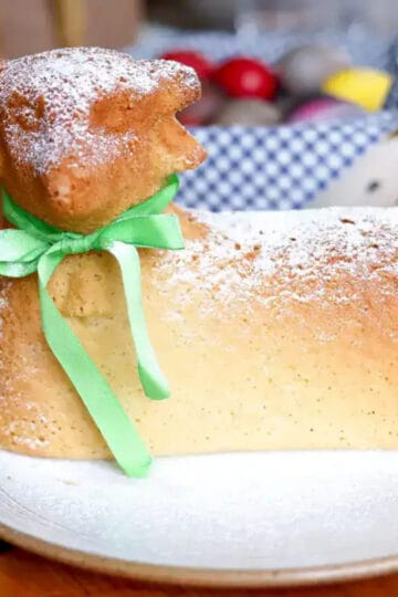 easter lamb cake