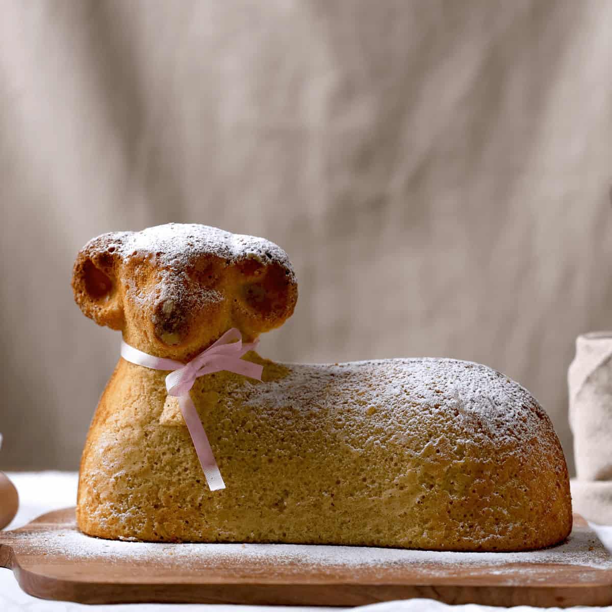 easter lamb cake
