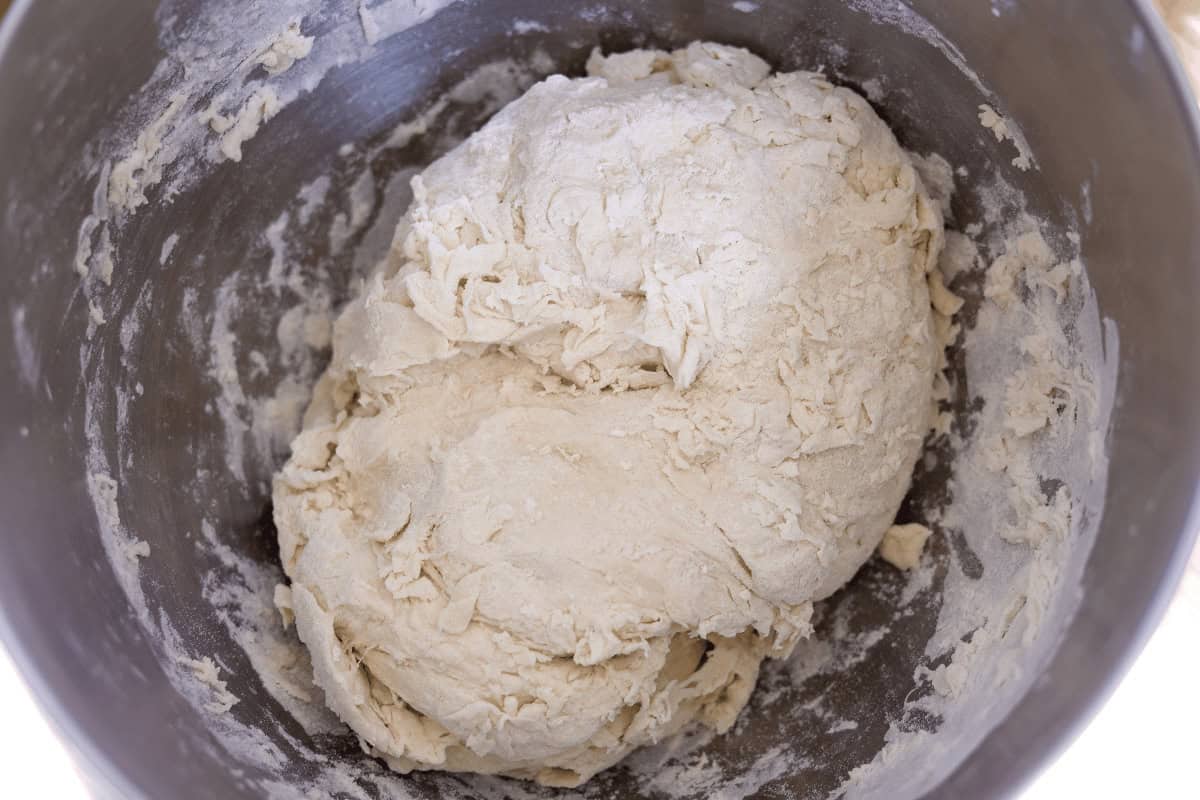 mixed wet and dry ingredients