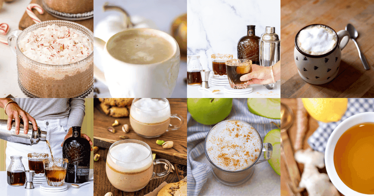 11 homemade fall coffee drinks featured image