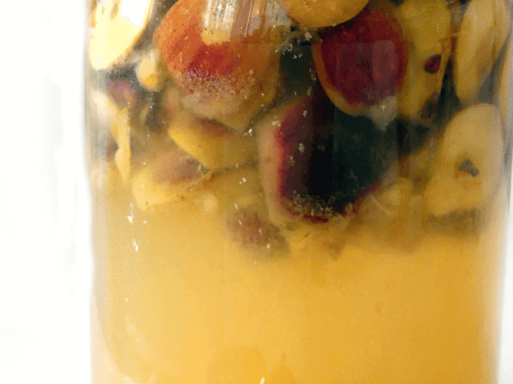 How to Make Apple Cider Vinegar from Apple Scraps - Free to Flower