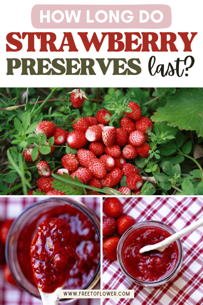 how long do strawberry preserves last pinterest image