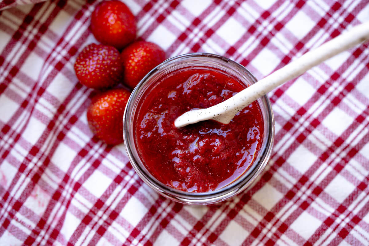 how long do strawberry preserves last