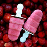 strawberry popsicles