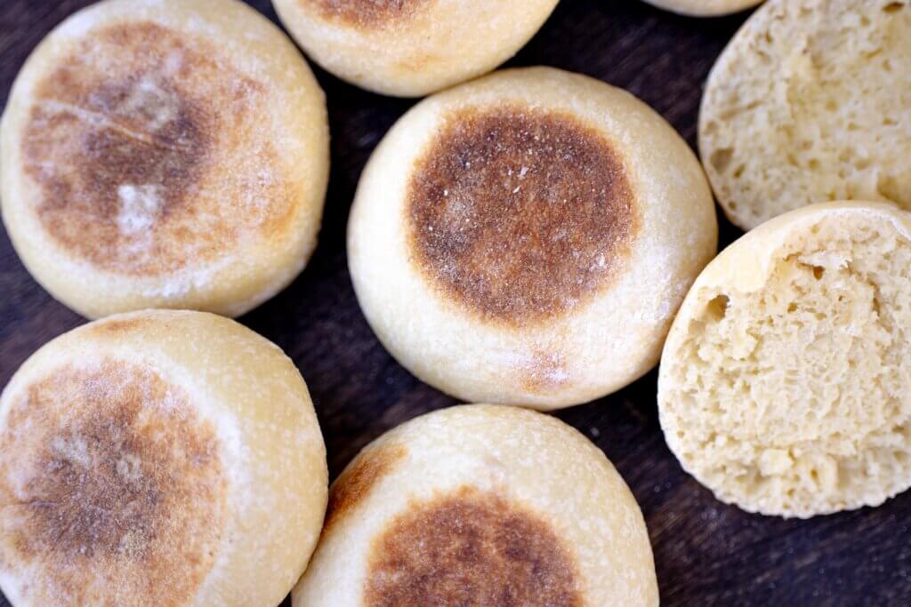 sourdough muffins 