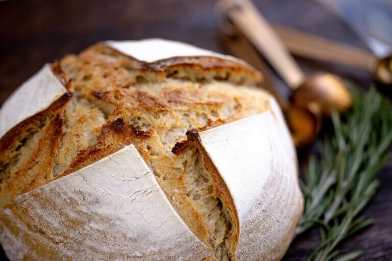 a whole loaf of bread