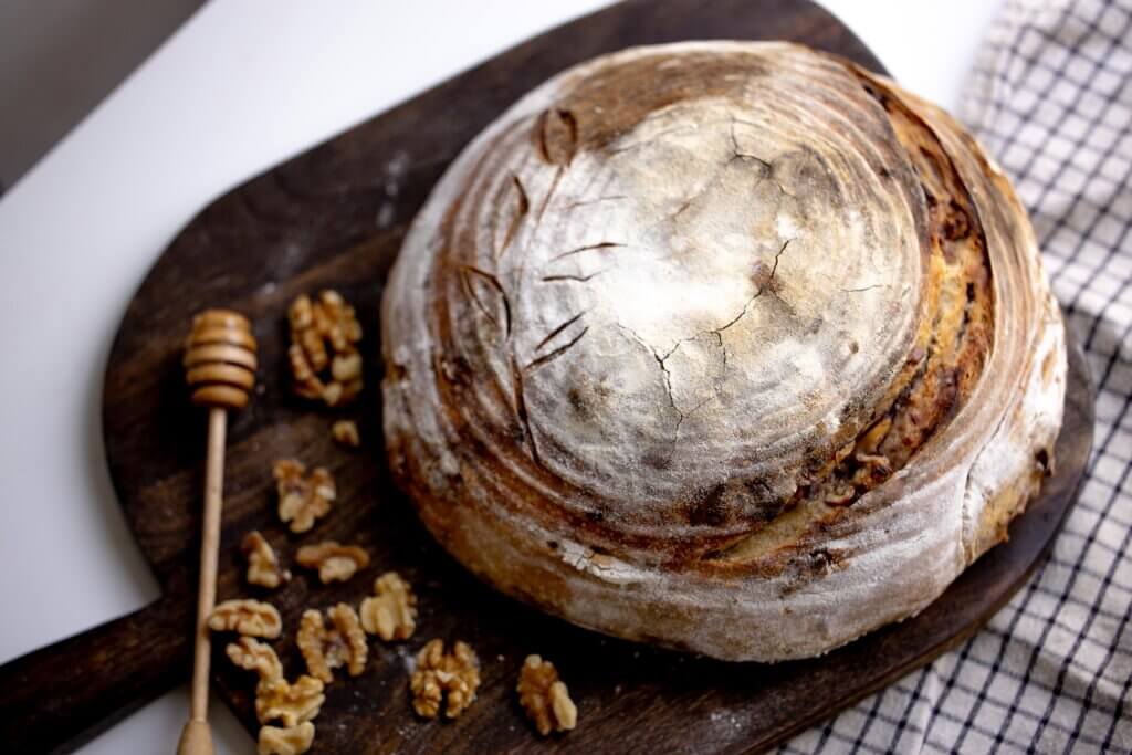 whole honey walnut loaf