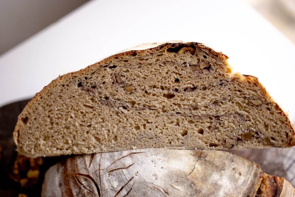 sliced sourdough bread