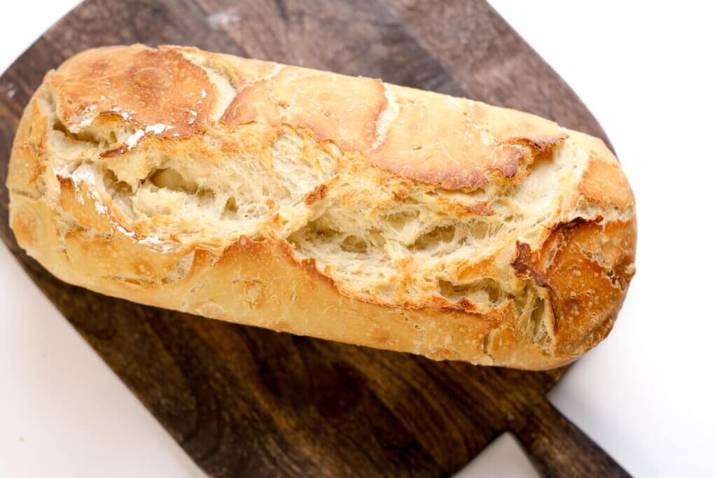 a whole loaf of bread