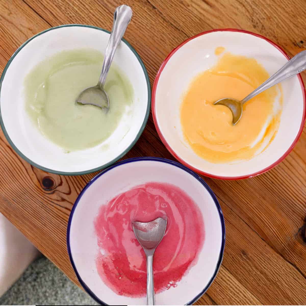 natural food coloring glaze