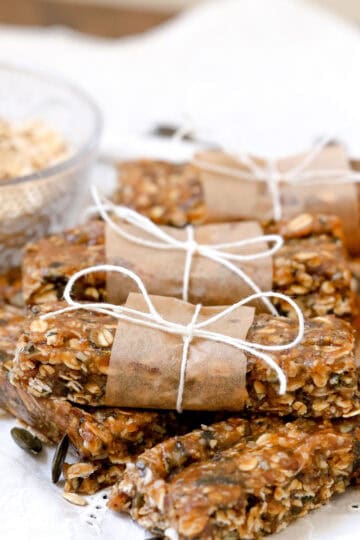 sourdough granola bars featured image